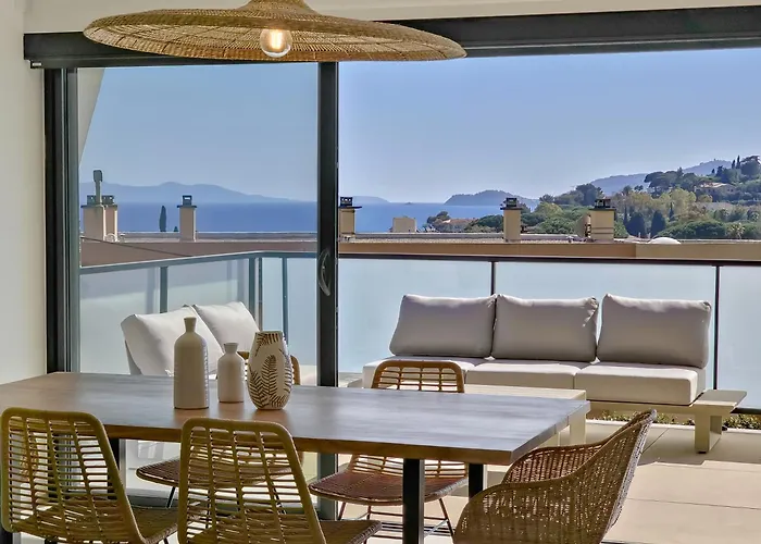 アパート Le Duplex Charme Des Amandiers - Air Conditioning - Sea View